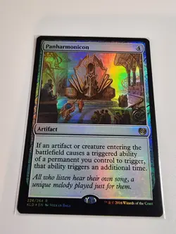 MTG Magic the Gathering Kaladesh Foil Panharmonicon Card NM - Image 5