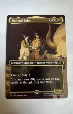 Mai and Zuko (Borderless) Avatar: The Last Airbender: Eternal-Legal Regular MTG - Image 1