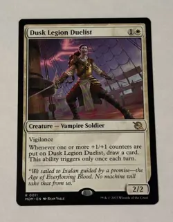 MTG Dusk Legion Duelist - March of the Machine NM - Image 1