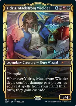 MTG Yidris, Maelstrom Wielder - Gilded Foil (455) - Showcase, NM-Mint, English S - Image 1