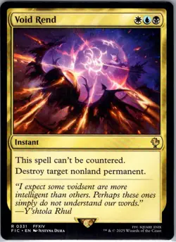 Void Rend - 331 - Commander: FINAL FANTASY - Magic MTG - NM - B3G1 - Image 1