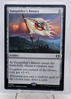 Magic: The Gathering, Vanquisher's Banner, Commander Masters, 0982, Rare, 2023 - Image 1