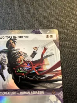 ❤ Ezio Auditore da Firenze (FOIL Showcase) Universes Beyond: Assassin's Creed😍 - Image 3
