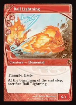 Ball Lightning x1 1x Mystery Booster 2 Future Sight NM MTG - Image 1