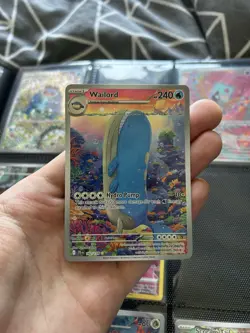 Pokemon TCG SV09 Wailord Journey Together Illustration Rare Card 162/159 - Image 1
