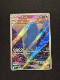 Wailord - 162/159 - Illustration Rare - Journey Together - Pokemon Card - Image 1
