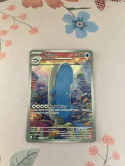 Pokemon TCG Wailord Special Illustration Rare Card Journey Together 162/159 NM - Image 1