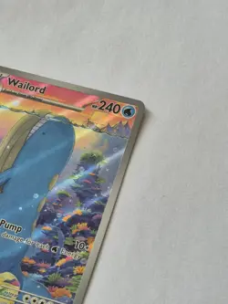 Pokemon TCG Wailord Special Illustration Rare Card Journey Together 162/159 - Image 4