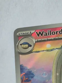 Pokemon TCG Wailord Special Illustration Rare Card Journey Together 162/159 - Image 5