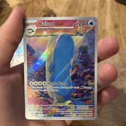 Pokemon TCG Wailord Special Illustration Rare Card Journey Together 162/159 - Image 1