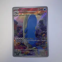 Pokemon TCG Wailord Special Illustration Rare Card Journey Together 162/159 - Image 1