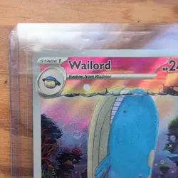 Pokemon TCG Wailord Special Illustration Rare Card Journey Together 162/159 - Image 2