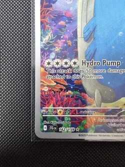 Pokemon TCG Wailord Special Illustration Rare Card Journey Together 162/159 - Image 5