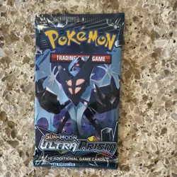 Pokemon Sun & Moon Ultra Prism Booster Pack 10 Cards English Necrozma - Image 1