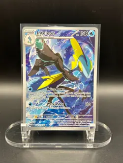 2025 POKEMON MEGA EVOLUTION INTELEON 142/132 ILLUSTRATION RARE - Image 1