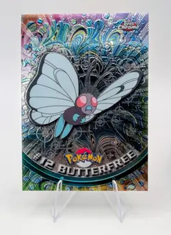2000 Topps Chrome Pokemon: Butterfree #12 - NM - Image 1