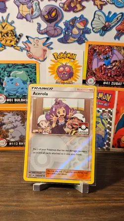 Acerola 112a/147 4th Place League Challenge Pokemon Card TCG English - LP - Image 1