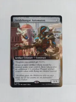 Stridehangar Automaton (Extended Art) Commander: Aetherdrift Regular - Image 1