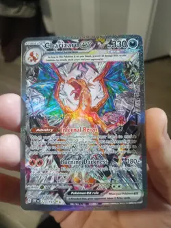 Pokemon Tcg Charizard Obsidian Flames SIR 223/197 - Image 1