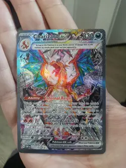 Pokemon Tcg Charizard Obsidian Flames SIR 223/197 - Image 2