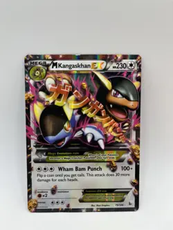 M Kangaskhan EX 79/106 Flashfire Pokemon TCG - Image 1