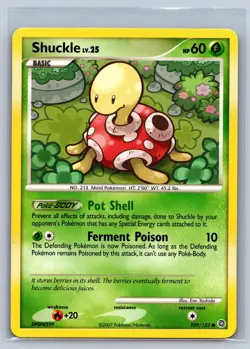 Shuckle 109/132 Common Secret Wonders Pokemon Near Mint - Image 1