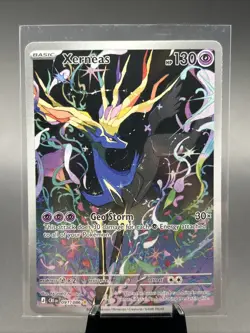 Pokemon TCG Xerneas Illustration Rare Full Art Holo 091/086 Chaos Rising 🔥 - Image 1