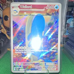 The Pokemon Company Pokemon TCG Wailord 162/159 Sv09 Holo Illus Rare Eng - Image 1
