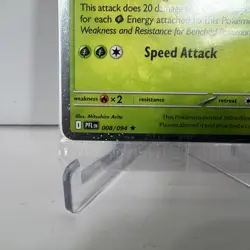 POKEMON PHANTASMAL FLAMES GENESECT STAMPED Best Buy PROMO SEALED 008 - Image 3