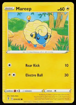 Mareep 054/203 Common Evolving Skies Pokemon Near Mint - Image 1