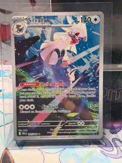 Silvally 095/084 Illustration Rare Pokemon TCG Pitch Black IR Full Art NM ME05 - Image 1