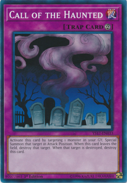 Call of the Haunted YS17-EN033 1st ED Yu-Gi-Oh! - Image 1