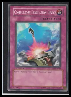Compulsory Evacuation Device SD2-EN028 1st ED Yu-Gi-Oh! - Image 1