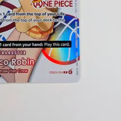 Nico Robin EB03-054 (ENGLISH) - One Piece x Round 1 Promo Card - Image 4
