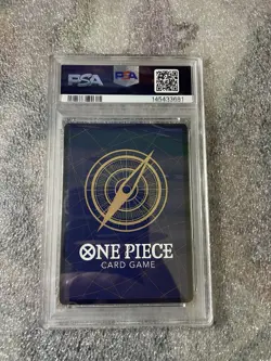 One Piece Paramount War Uta Alternate Art SEC 2023 OP02-120 PSA 10 - Image 2