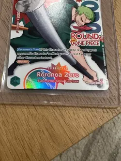 One Piece x Round 1 - Zoro PRB02 -006 Promo - ENGLISH - NM - Image 2