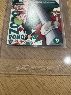 One Piece x Round 1 - Zoro PRB02 -006 Promo - ENGLISH - NM - Image 3