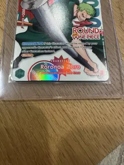 One Piece x Round 1 - Zoro PRB02 -006 Promo - ENGLISH - NM - Image 2