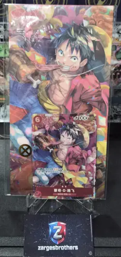 One Piece Lunar New Year Luffy P-001 with Red Envelope Chinese Exclusive Promo - Image 1