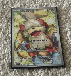 The Pokemon Company Hisuian Growlithe 181/167 SV06 IR Holo Full Art 80HP - Image 1