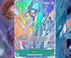 Sanji OP13-027 (Alternate Art) - One Piece Card Game Carrying On His Will OP-13 - Image 1