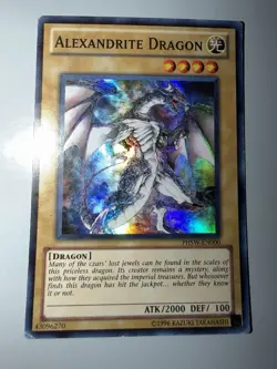 Yu-Gi-Oh! Alexandrite Dragon Super Rare Unlimited Card PHSW-EN000 - Image 1