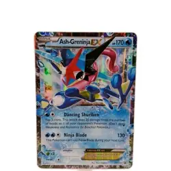Ash-Greninja EX XY133 Promo Pokemon TCG Full Art Holo Card HP Near Mint NM TCG - Image 1