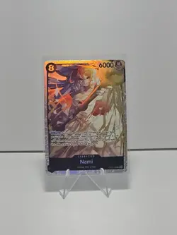 Nami SR OP15-086 Adventure on KAMI’s Island ENGLISH ONE PIECE Card OP15 - Image 1