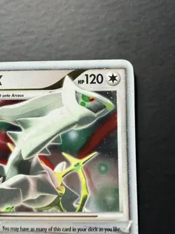 Pokemon TCG Arceus LV.X Holo Rare Card 95/99 - MP - Image 3