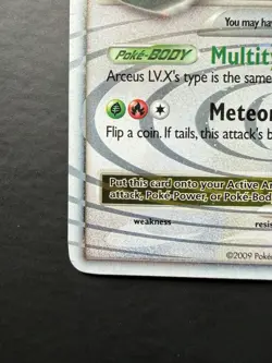 Pokemon TCG Arceus LV.X Holo Rare Card 95/99 - MP - Image 5
