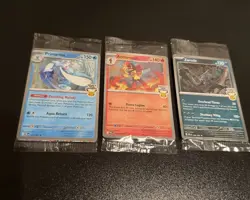 Lot of 3 Pokemon Pitch Black Store Promo Cards Sealed Best Buy Barnes GameStop - Image 1