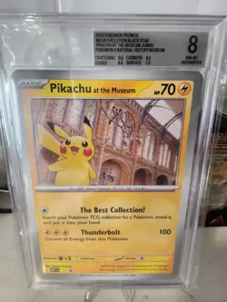 Pikachu at the Museum Jumbo Card - Image 1