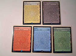Wizards of the Coast MTG Secret Lair Drop Full-Text Lands - Image 1