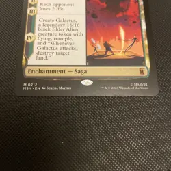 The Coming of Galactus Marvel Super Heroes; MTG - Image 4